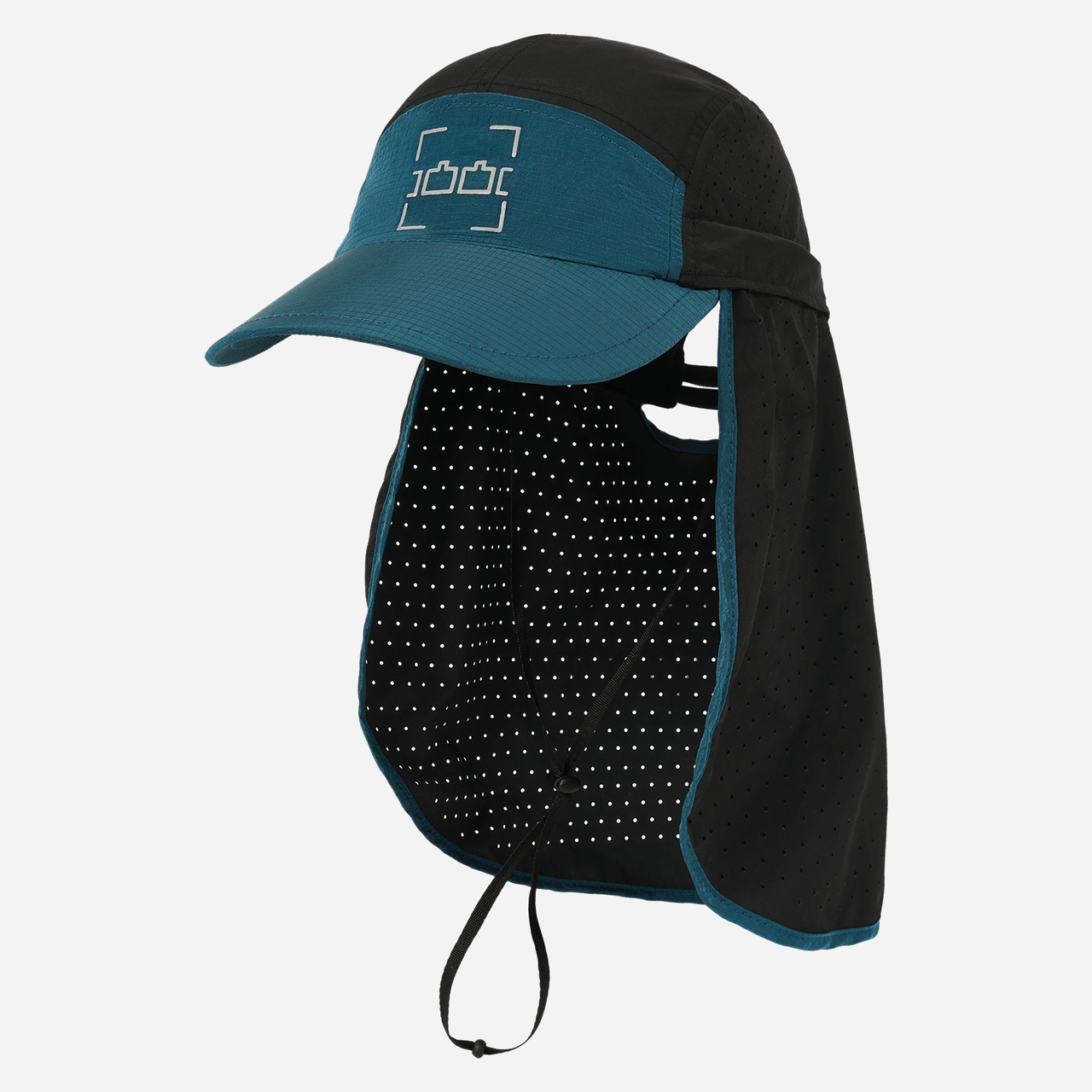 TTT Neck Cape Trail Cap - Blue / Black