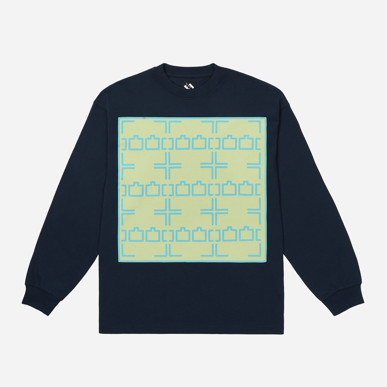 TTT Dashed Line Longsleeves - Navy