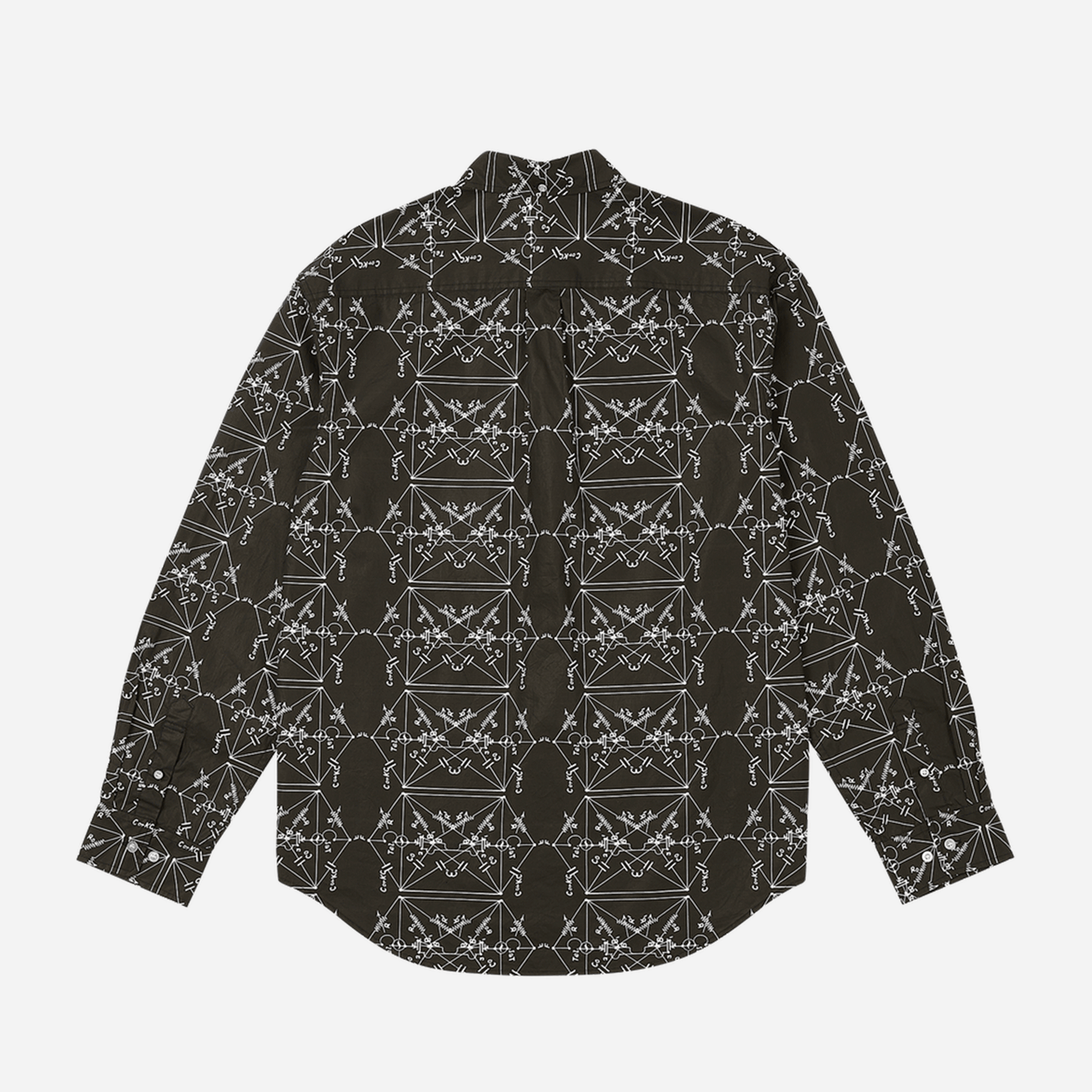 TTT Envelopes All Over Print Shirt - Black