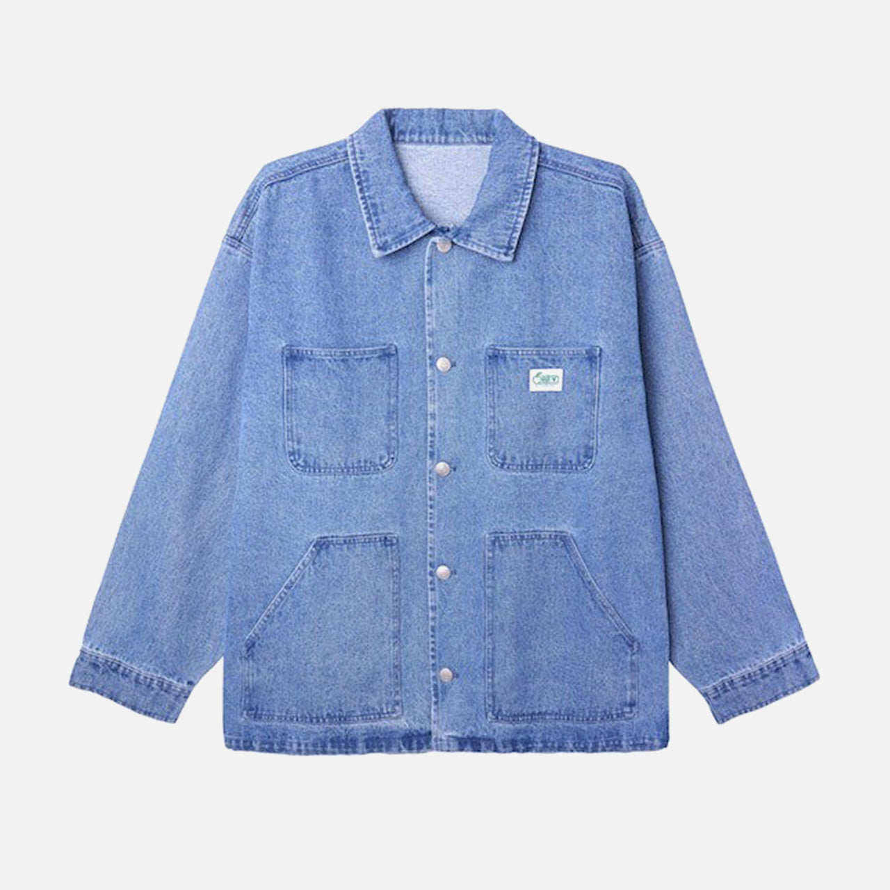 Obey Trenton Shore Jacket - Light Indigo