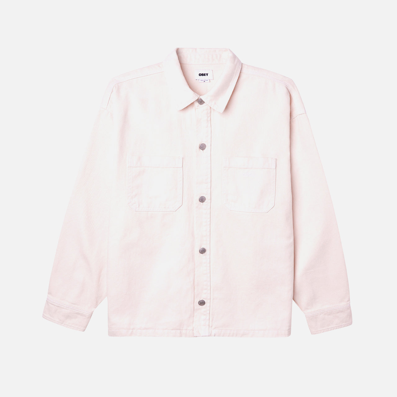 Obey Winston Shirt Jacket - Unbleached