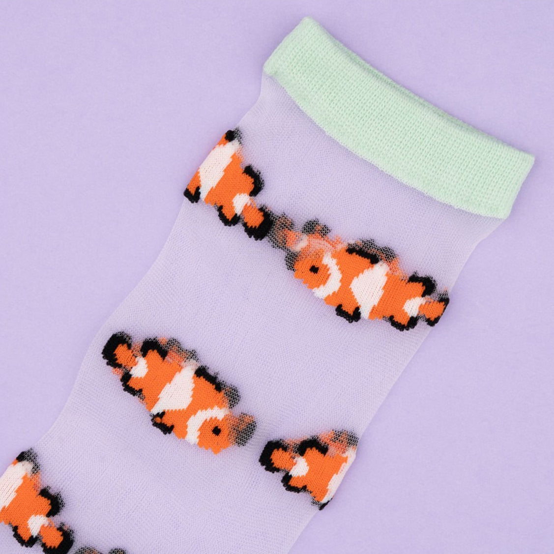 Calcetines - Poisson Clown Transparentes