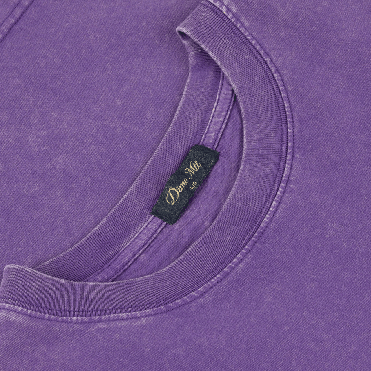 Dime Small Logo T-Shirt - Faded Iris