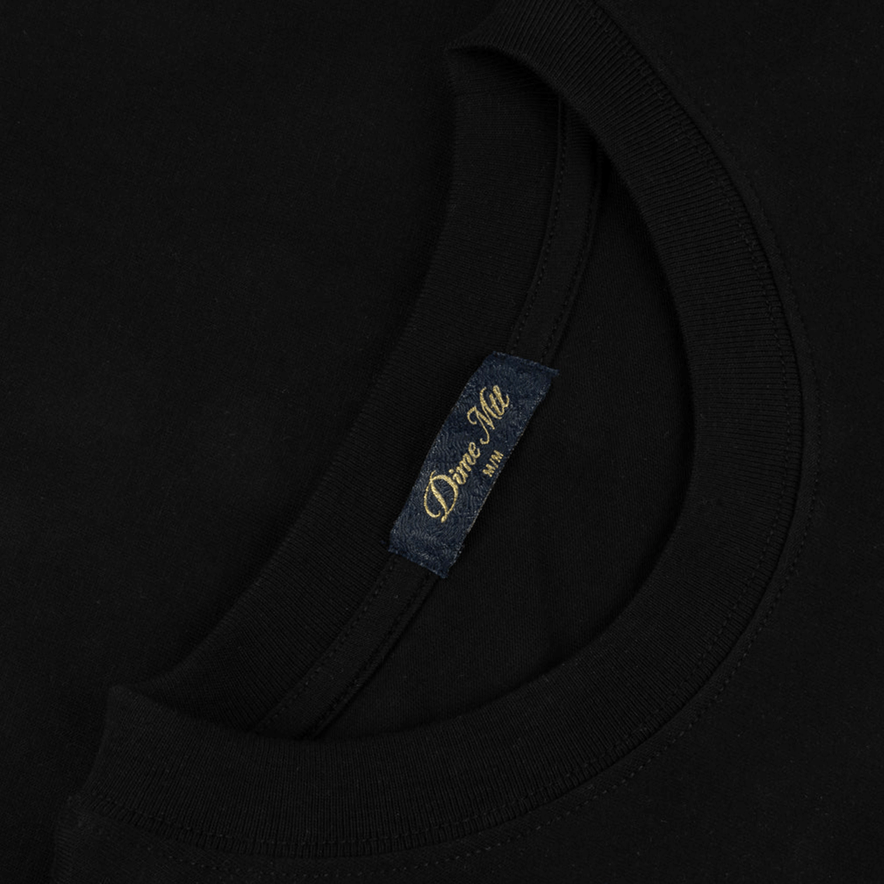 Dime Classic Small Logo T-Shirt - Black