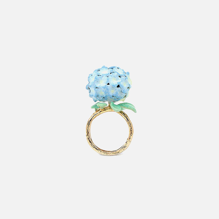 Anillo Hydrangea Blue