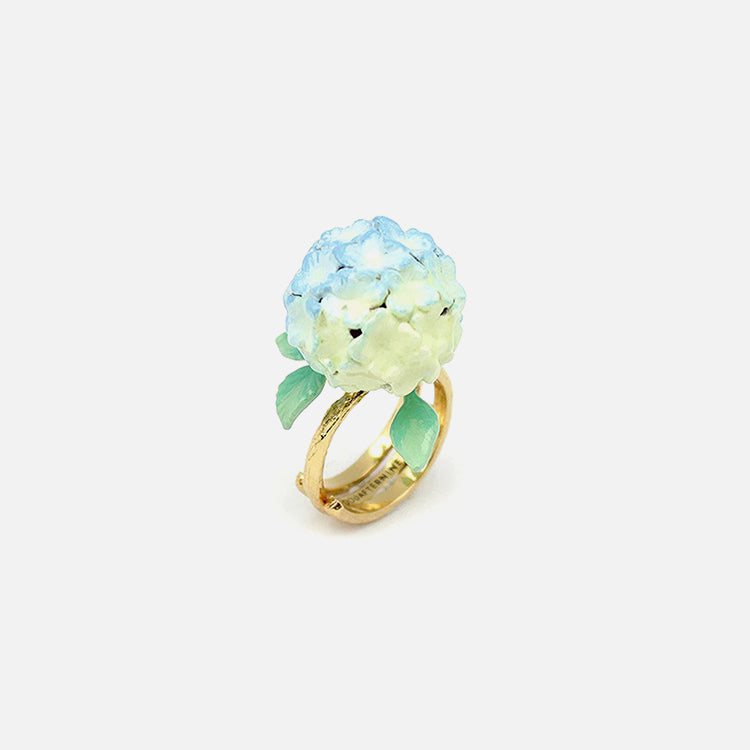 Anillo Hydrangea Blue
