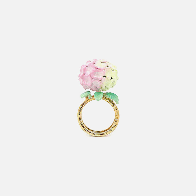 Anillo Hydrangea Pink
