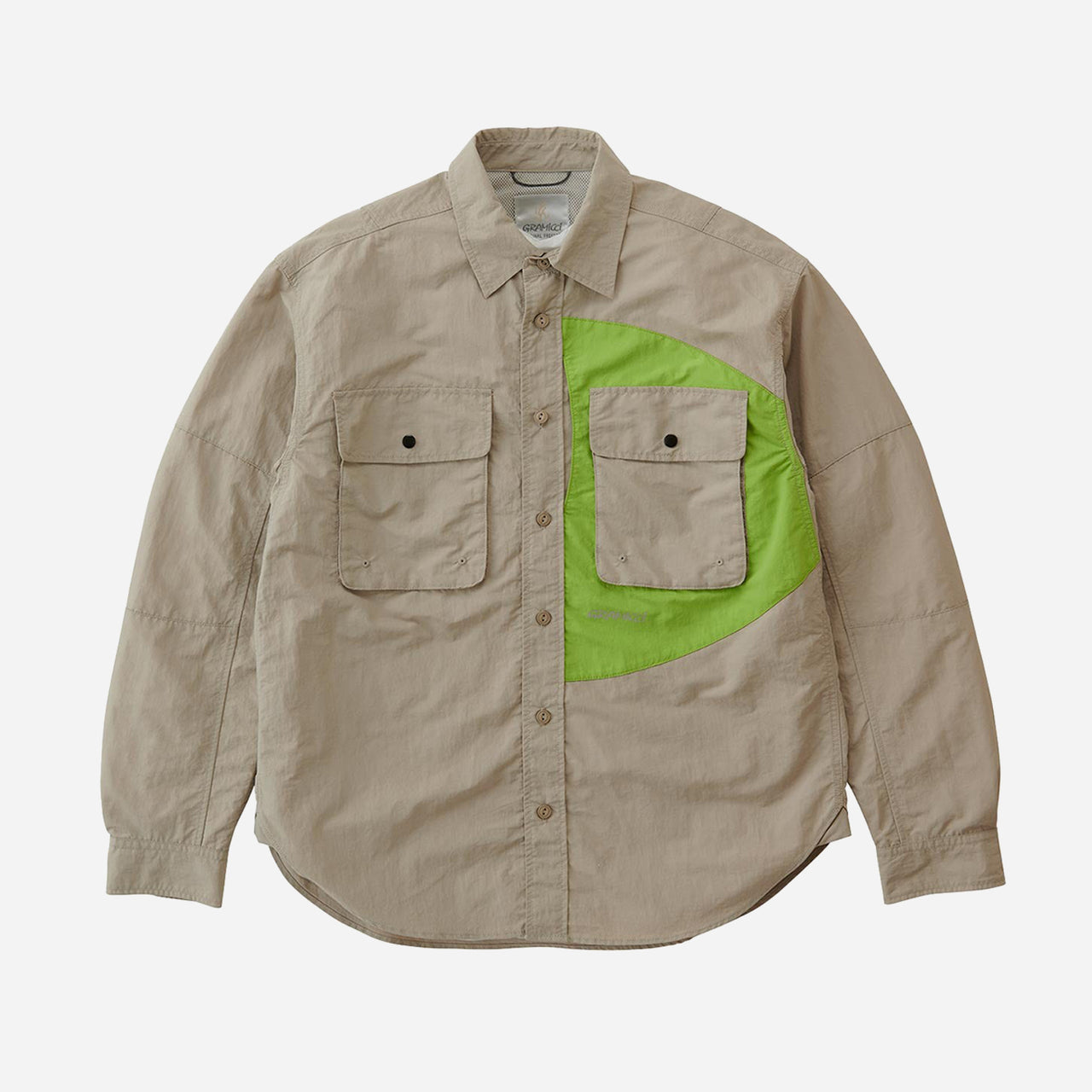 Gramicci Nylon Brentwood Shirt - Dune