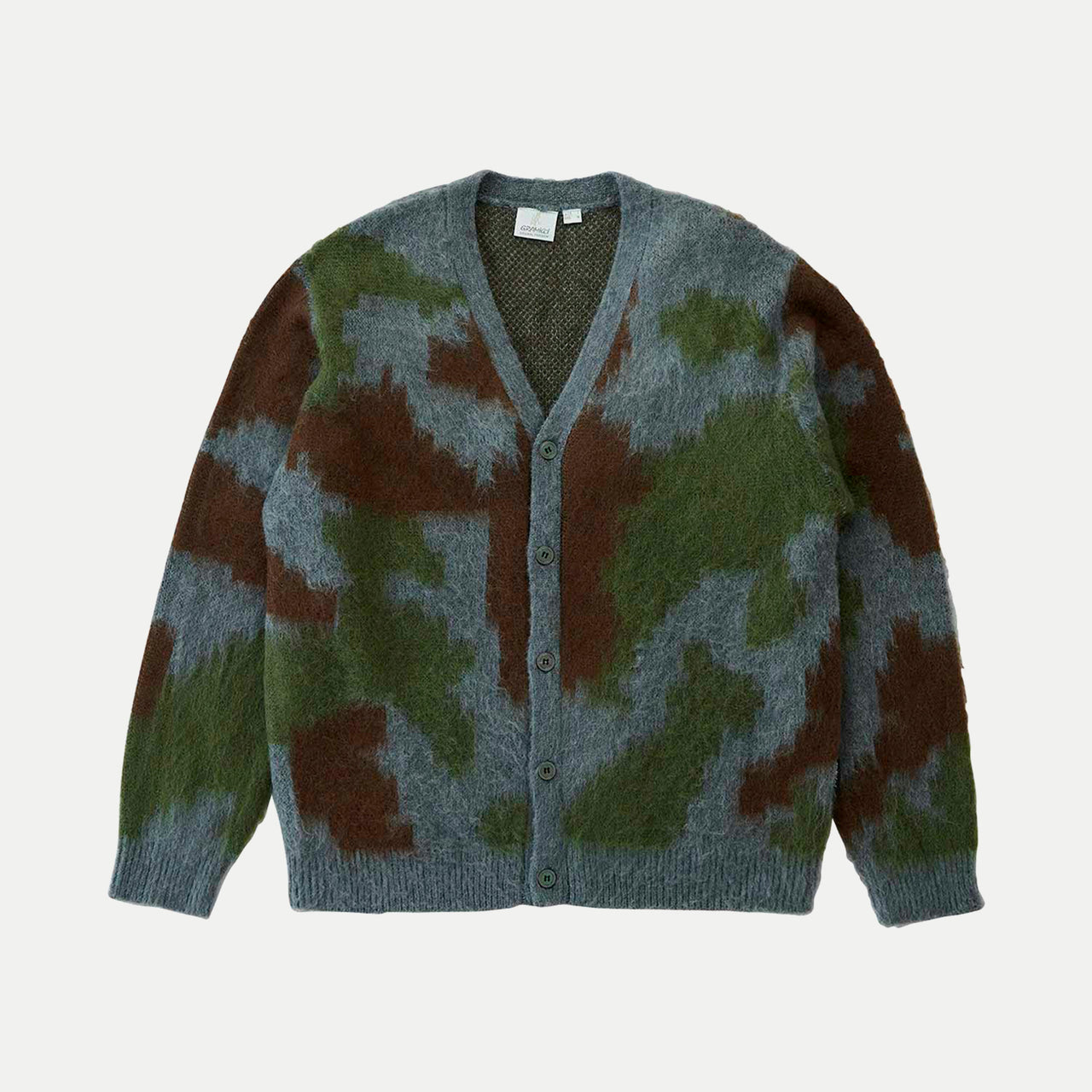 Gramicci Mohair Cardigan - Jungles Digi Camo