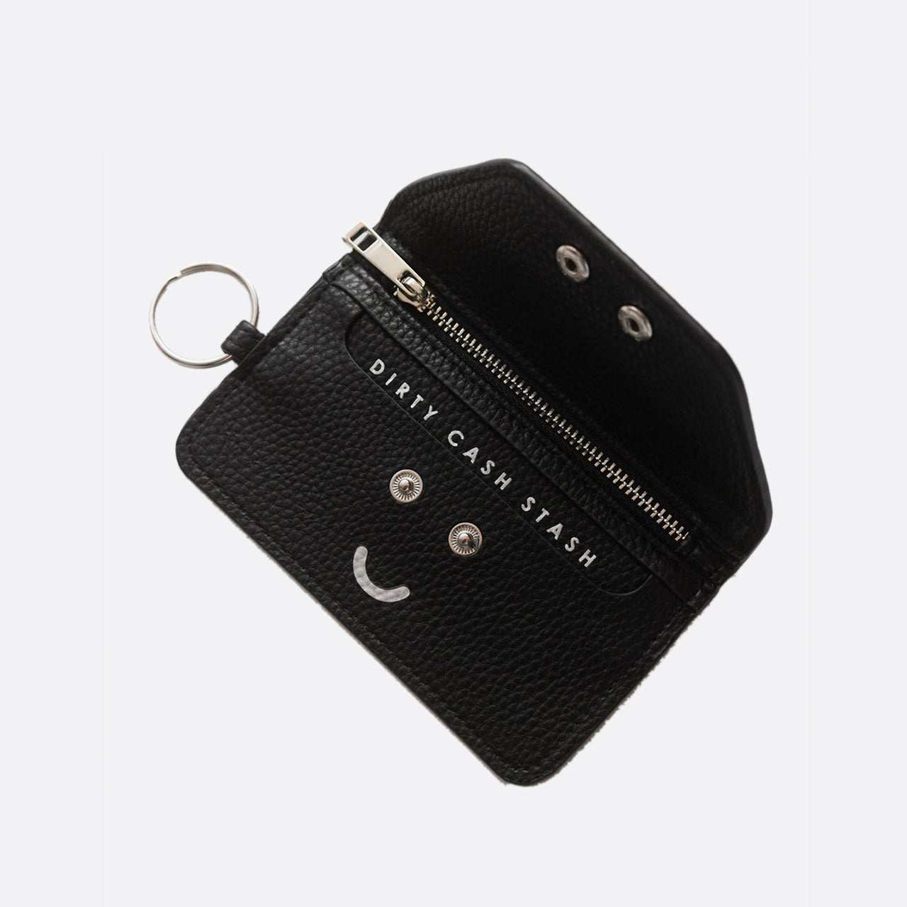 Lazy Oaf Black Cash Stash Purse
