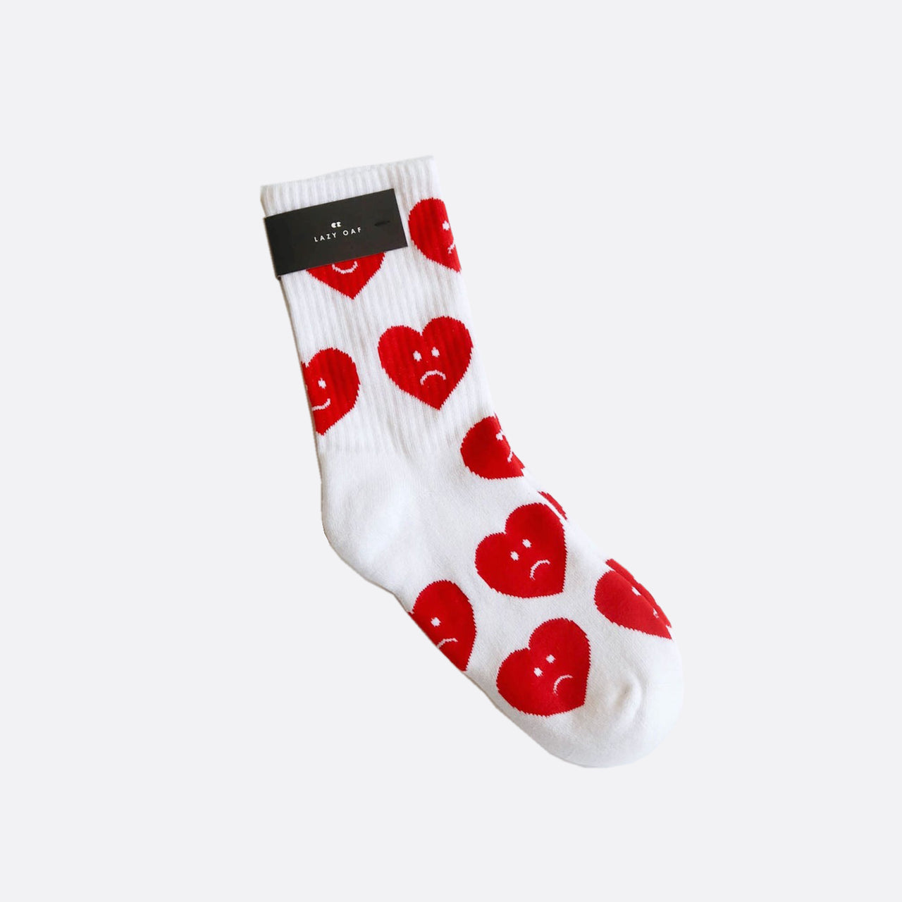 Lazy Oaf Oaf Heart White Socks