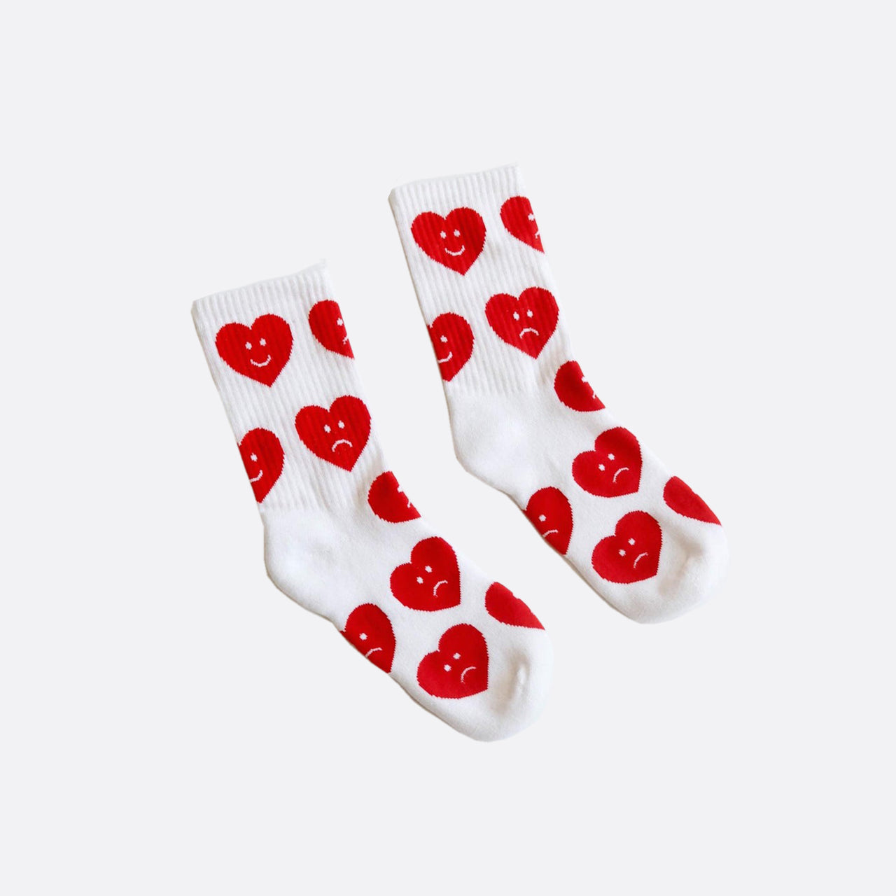Lazy Oaf Oaf Heart White Socks