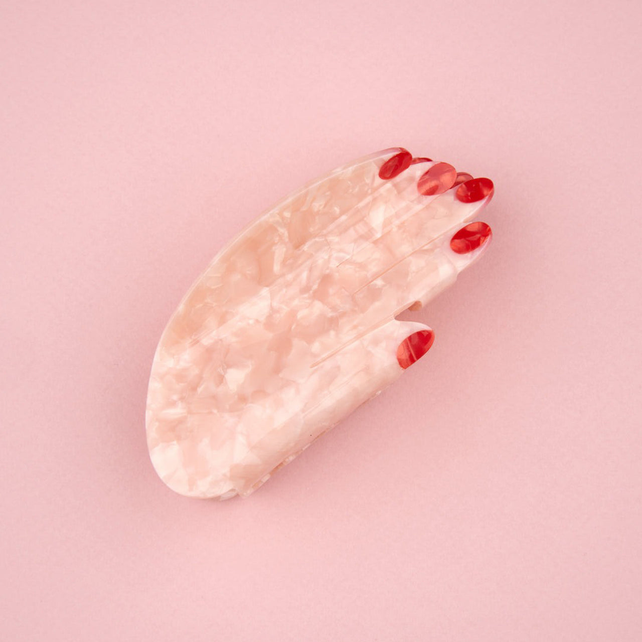 Coucou Suzette Pinza para el pelo - Main Blanche Grande