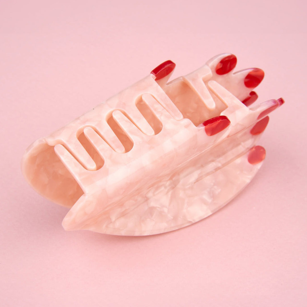 Coucou Suzette Pinza para el pelo - Main Blanche Grande