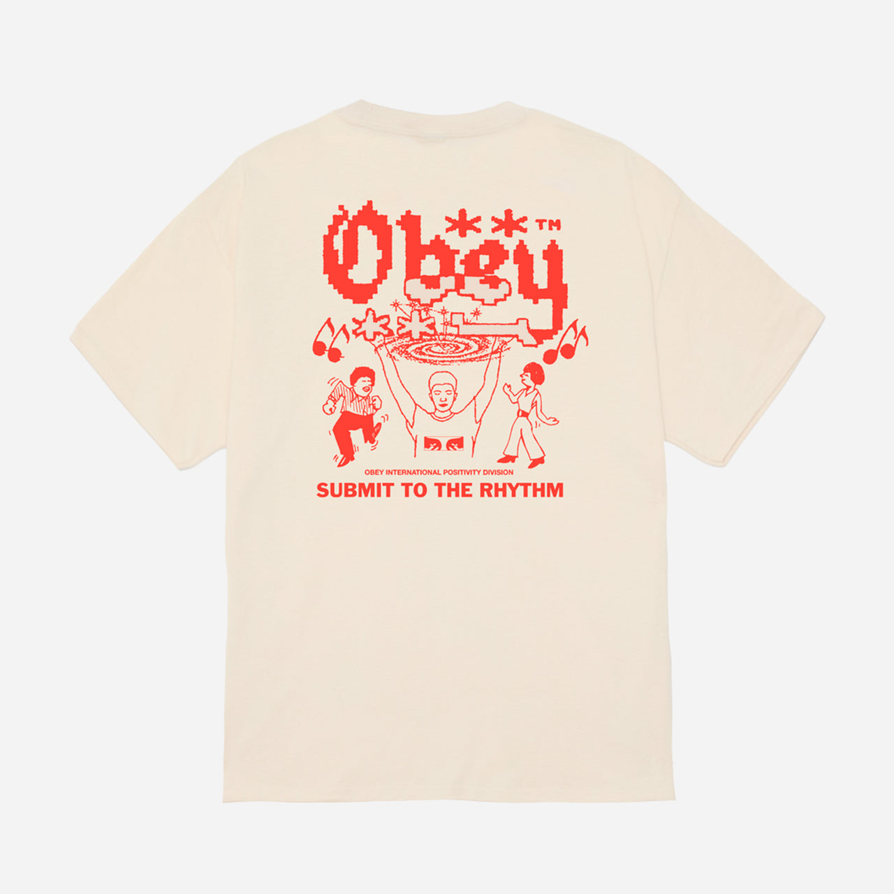 Obey Submit To The Rhythm - Cream