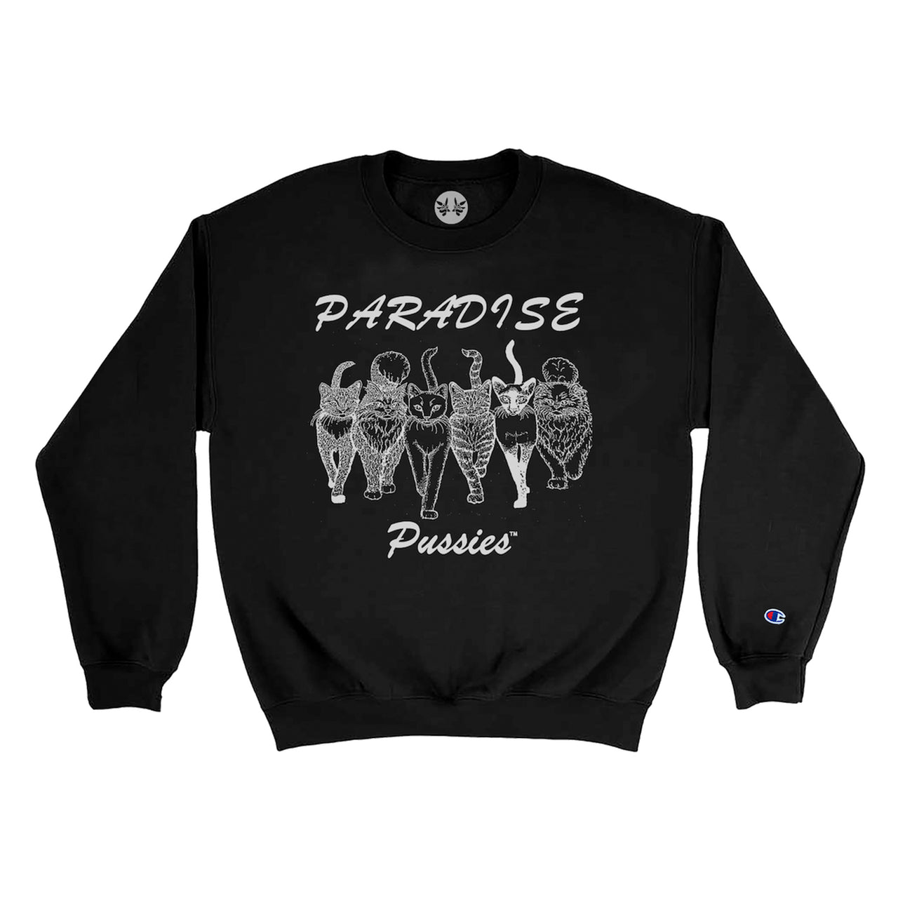 Paradise Pussies Crew - Black