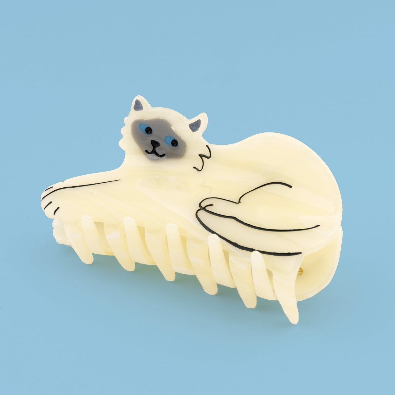 Pinza para el pelo - Chat Siamois