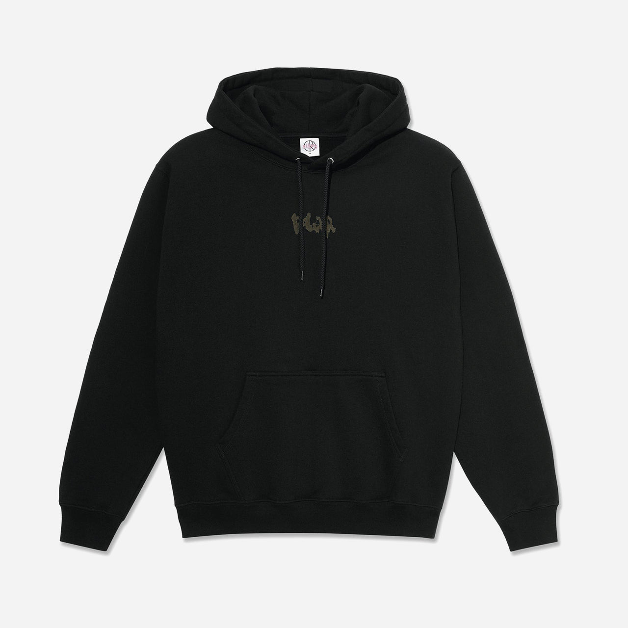 Polar Skate Dave Hoodie / Drip Logo - Black