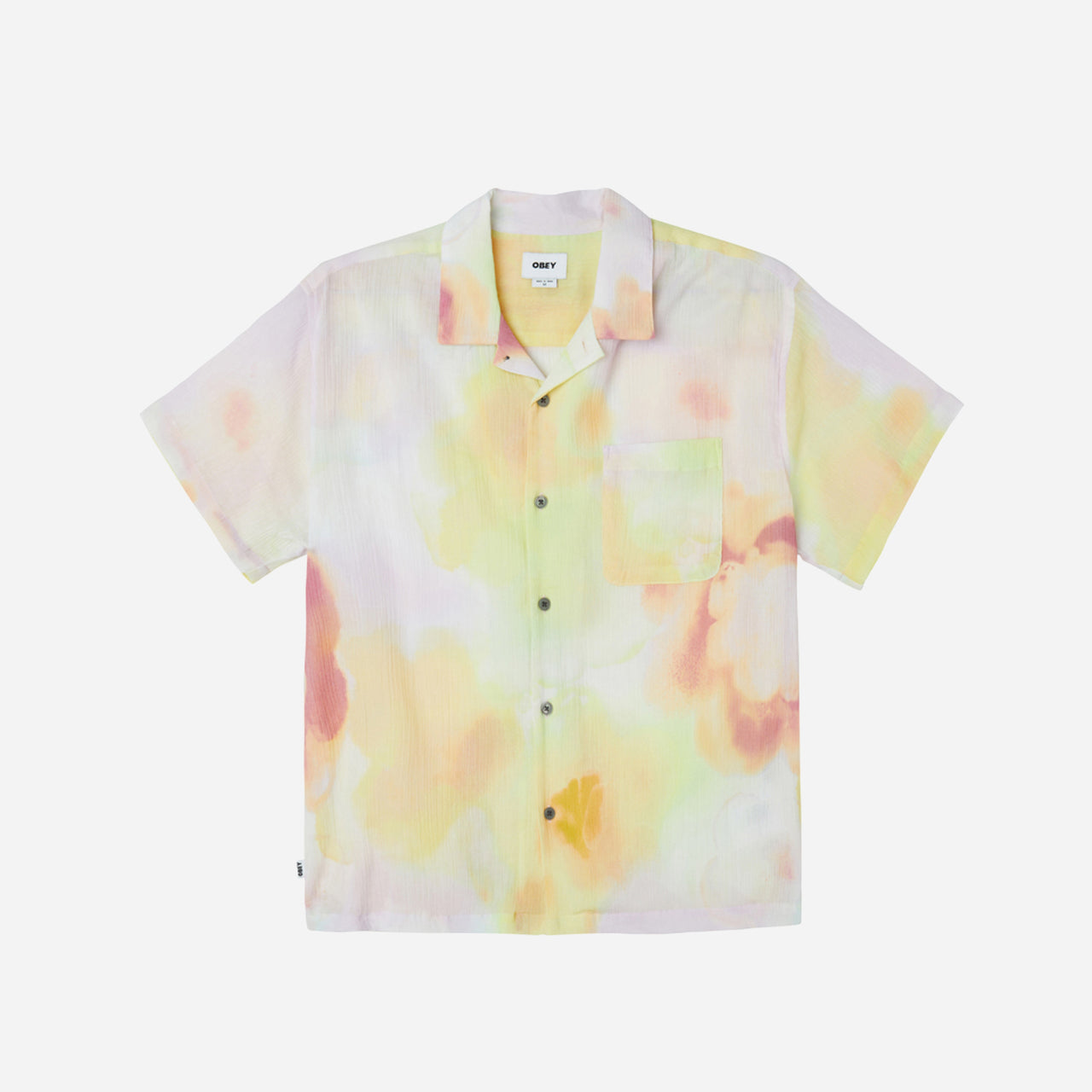 Obey Sometimes Woven - White Multi