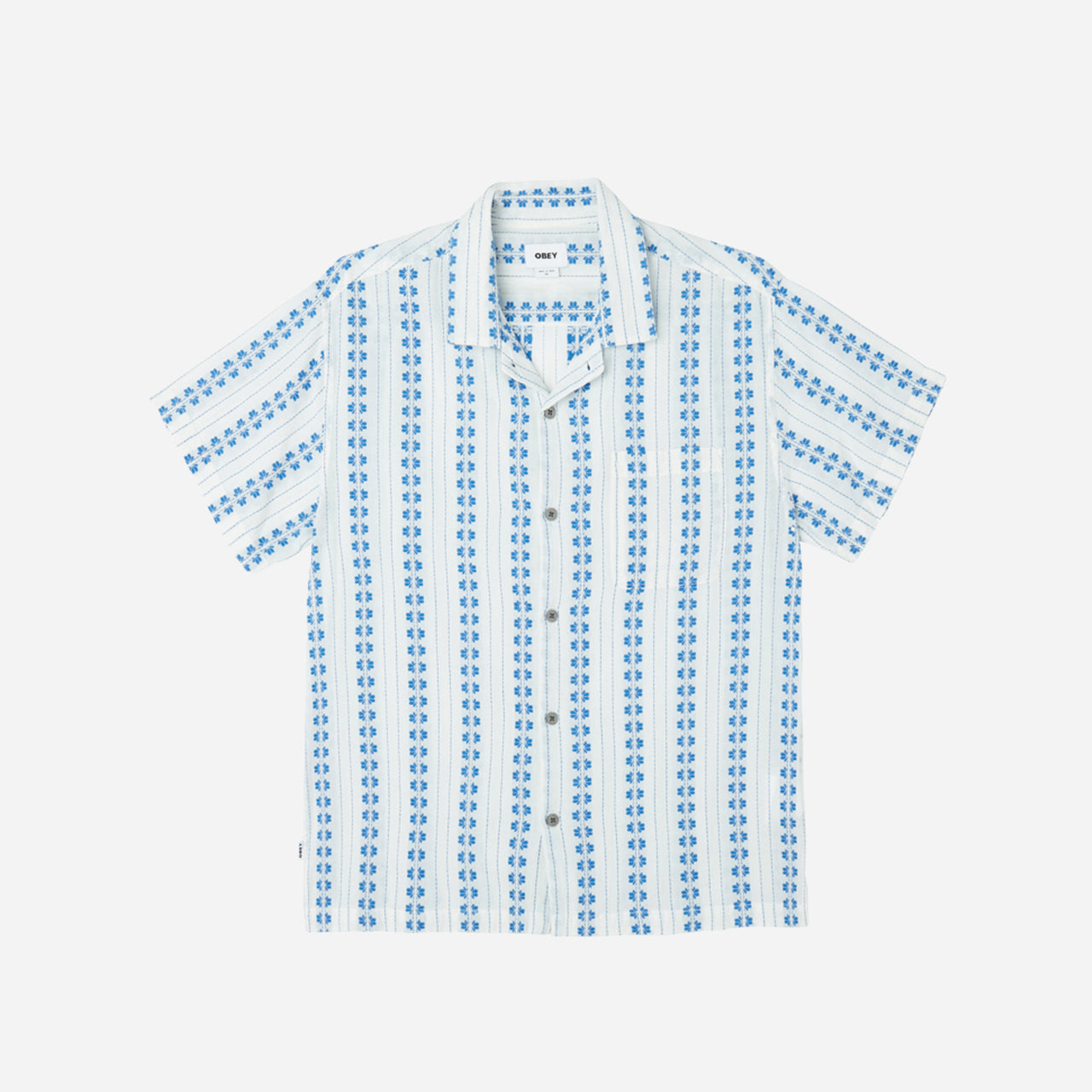 Obey Harmony Woven - White Multi