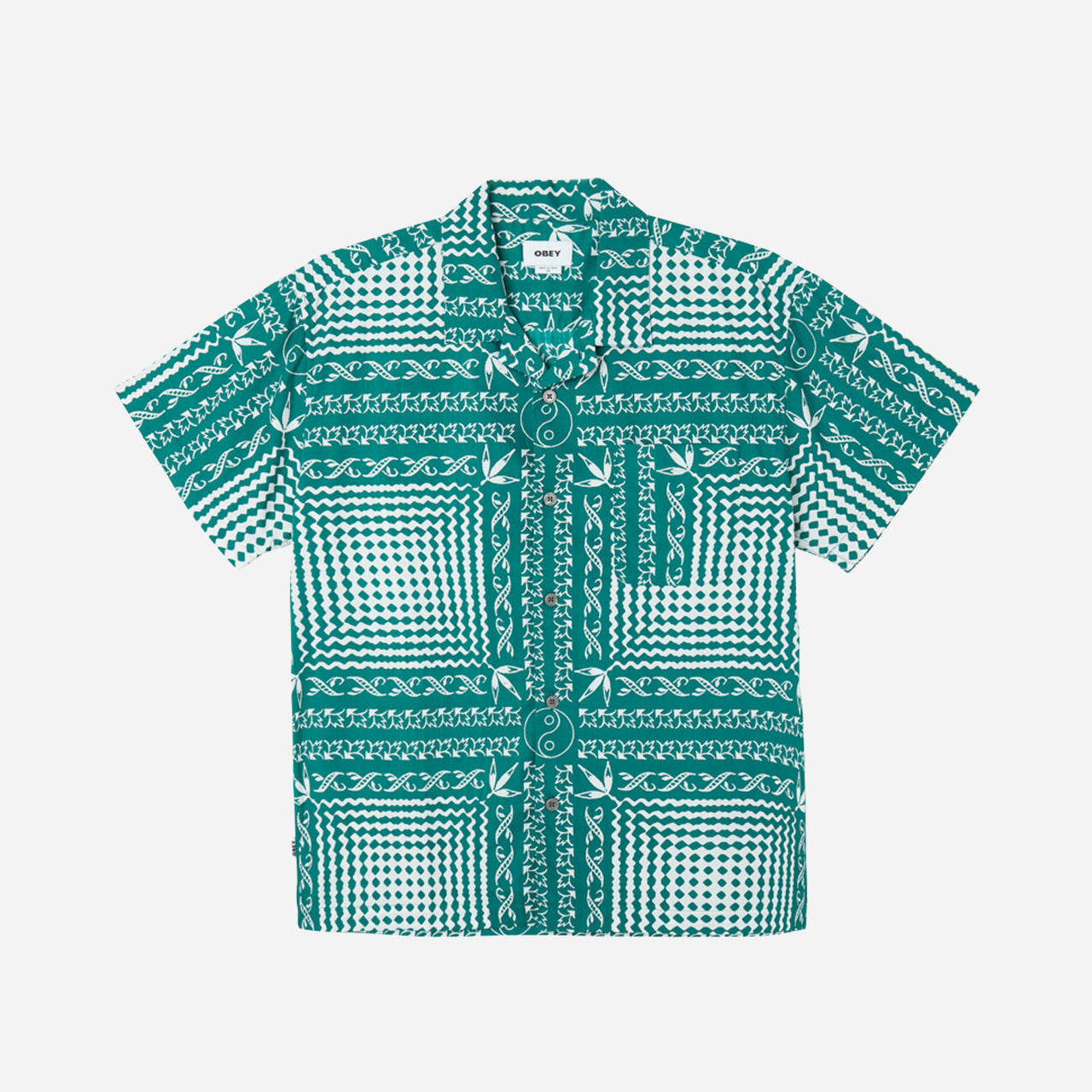 Obey Cortex Woven - Aventurine Green