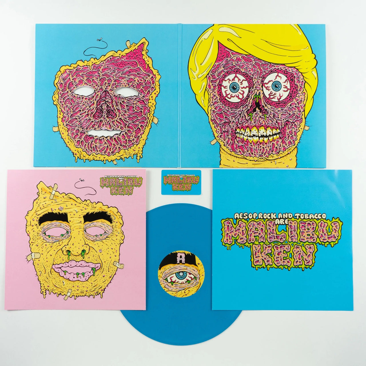 Aesop Rock & Tobacco - Malibu Ken (Custom Light Blue Vinyl LP)