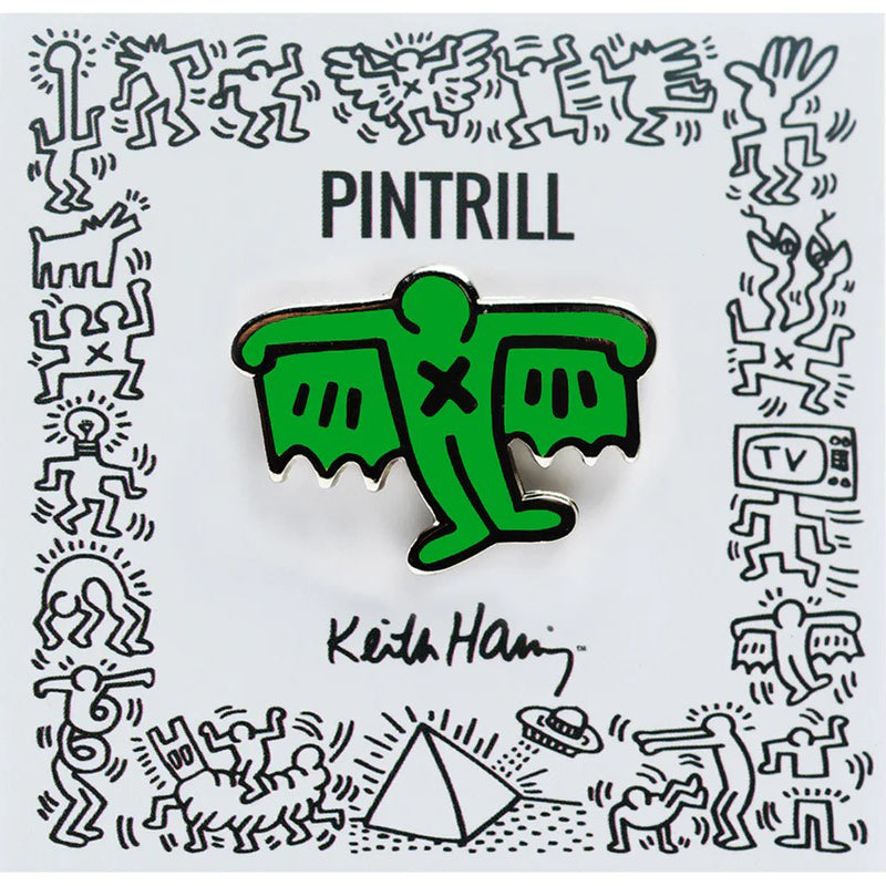 Keith Haring - Bat Demon Pin