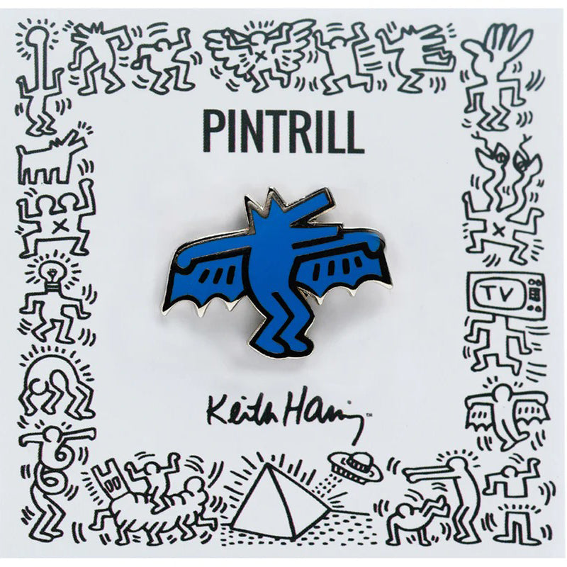 Keith Haring - Demon Dog Pin