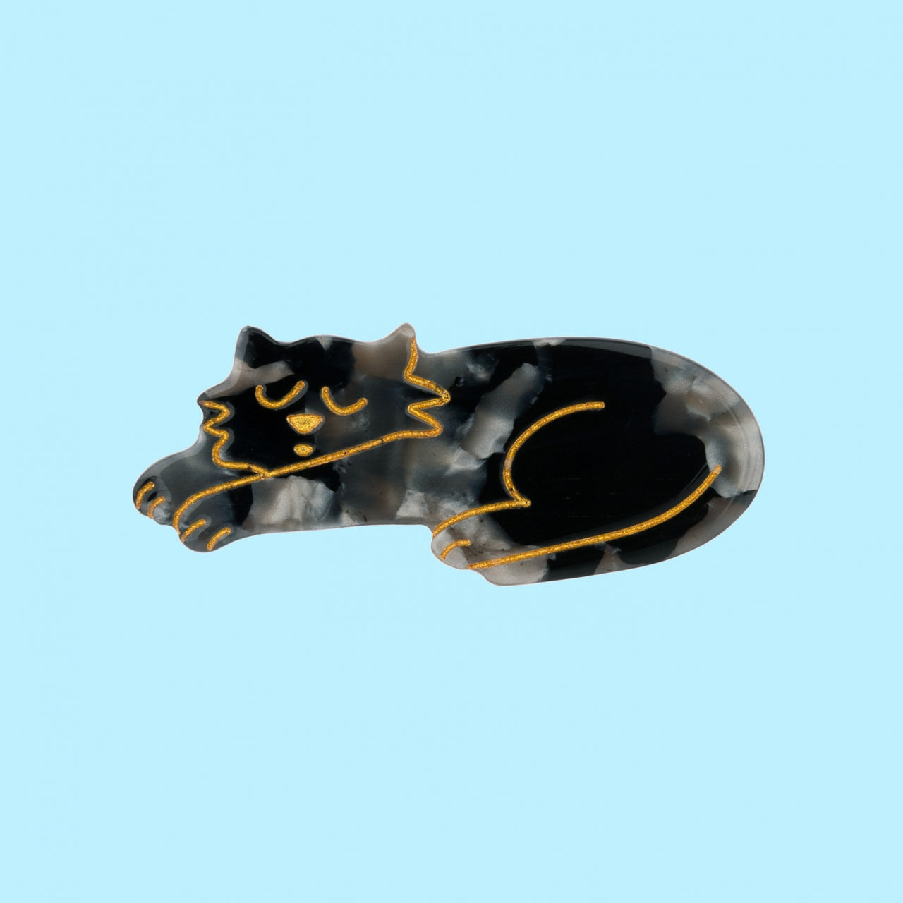 Barrette - Chat Noir