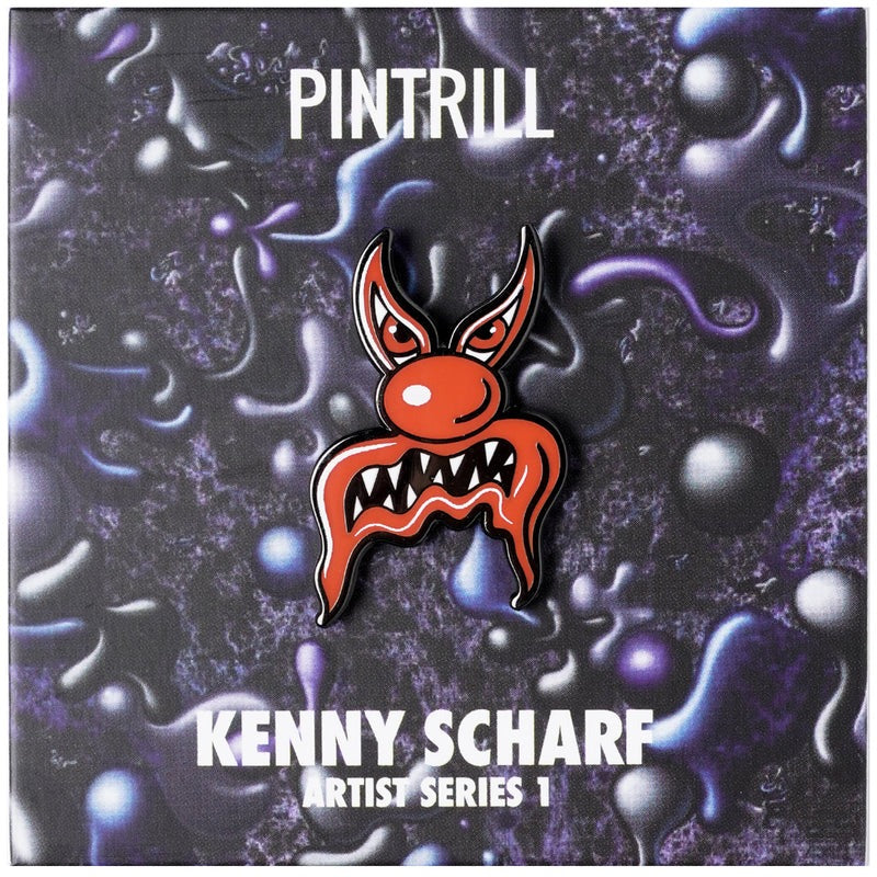 Kenny Scharf - Butterfly Pin