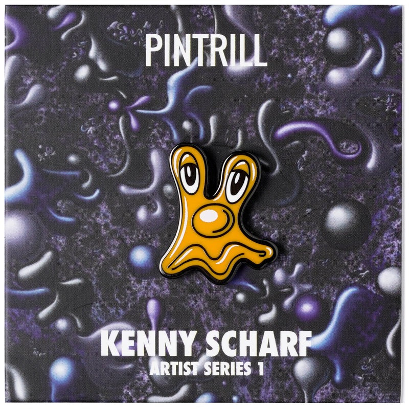 Kenny Scharf - Slug Pin