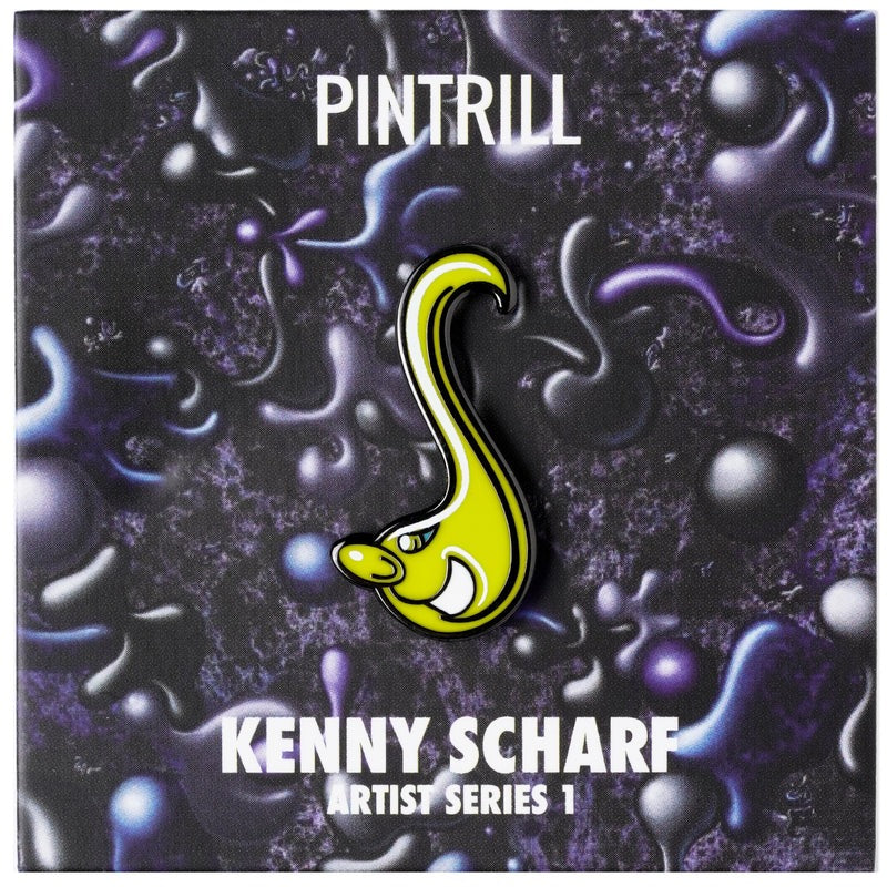 Kenny Scharf - Swoosh Pin