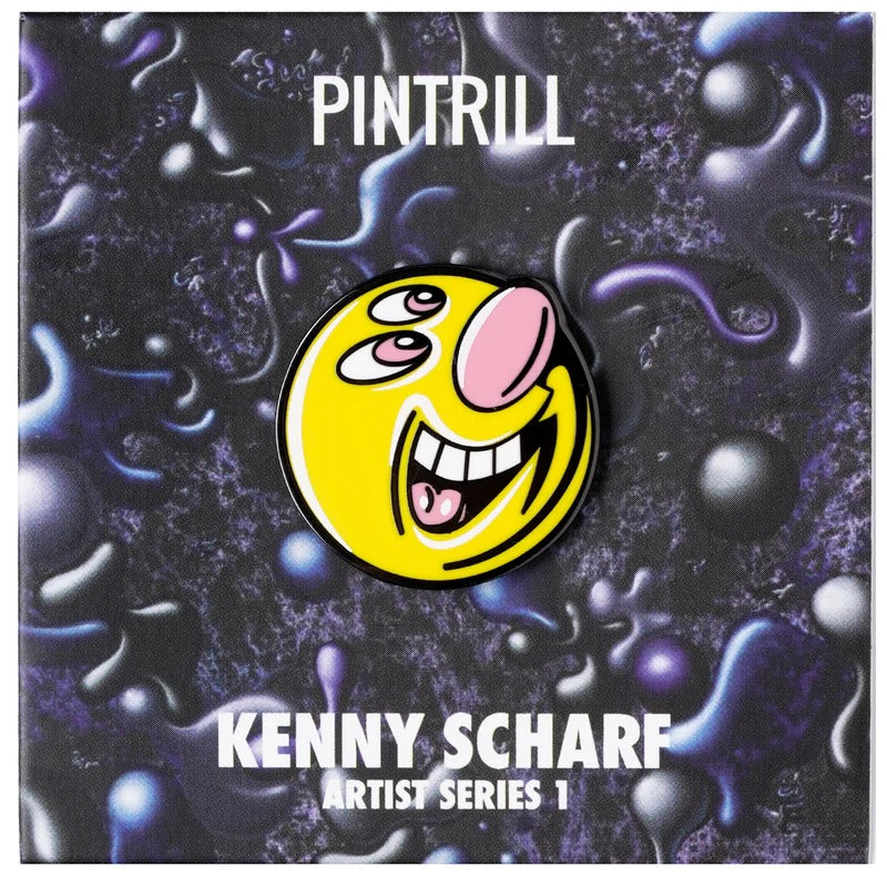 Kenny Scharf - Circle Pin