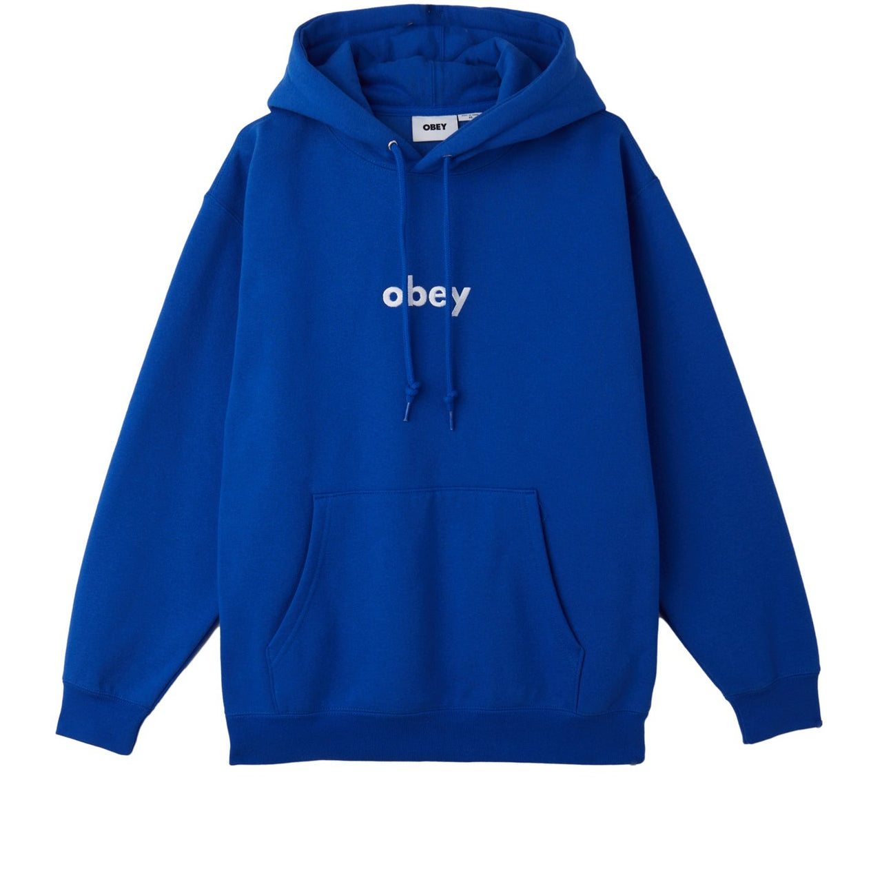 Lowercase Pullover Hood - Surf Blue