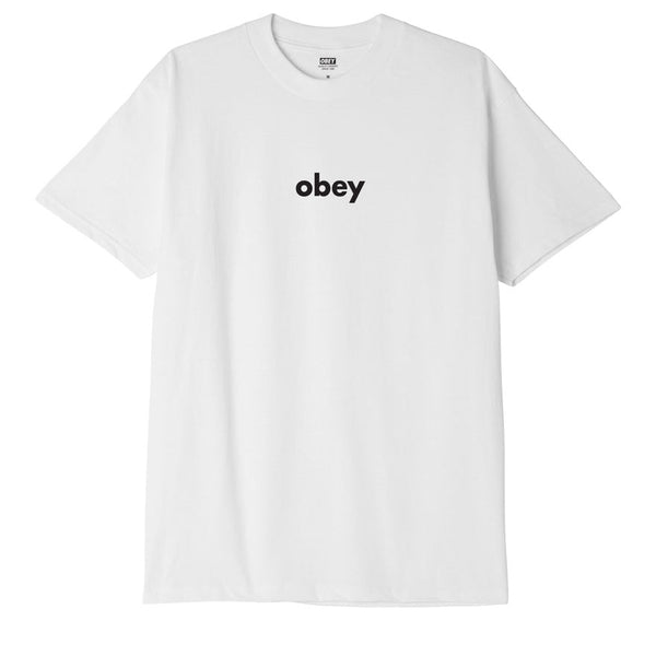 Obey Lower Case - White