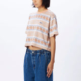 Esther Cropped T-Shirt - Peach Sand