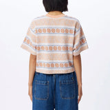 Esther Cropped T-Shirt - Peach Sand