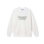 Contemporary Art Market Crewneck Sweatshirt - Parchment