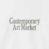 Contemporary Art Market Crewneck Sweatshirt - Parchment