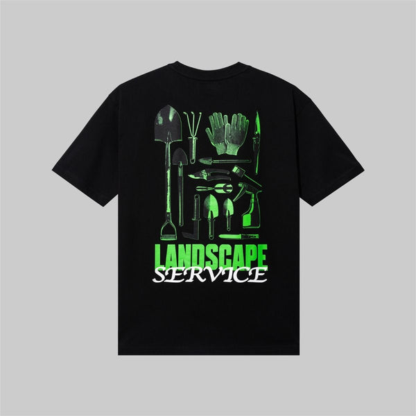 Landscape Service Pocket T-Shirt - Black