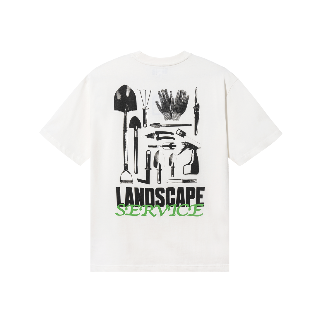 Landscape Service Pocket T-Shirt - Parchment
