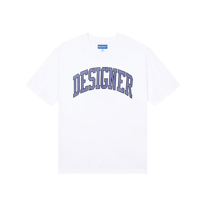 Designer Arc T-Shirt - White
