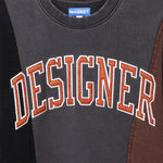 Designer Arc 3 Panel Pullover - Black