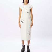 Lacy Overall Dress - Unbleached