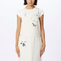 Lacy Overall Dress - Unbleached