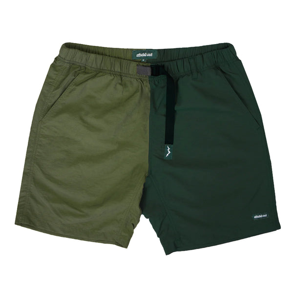 Duo Tone Sierra Climbing Shorts - Green