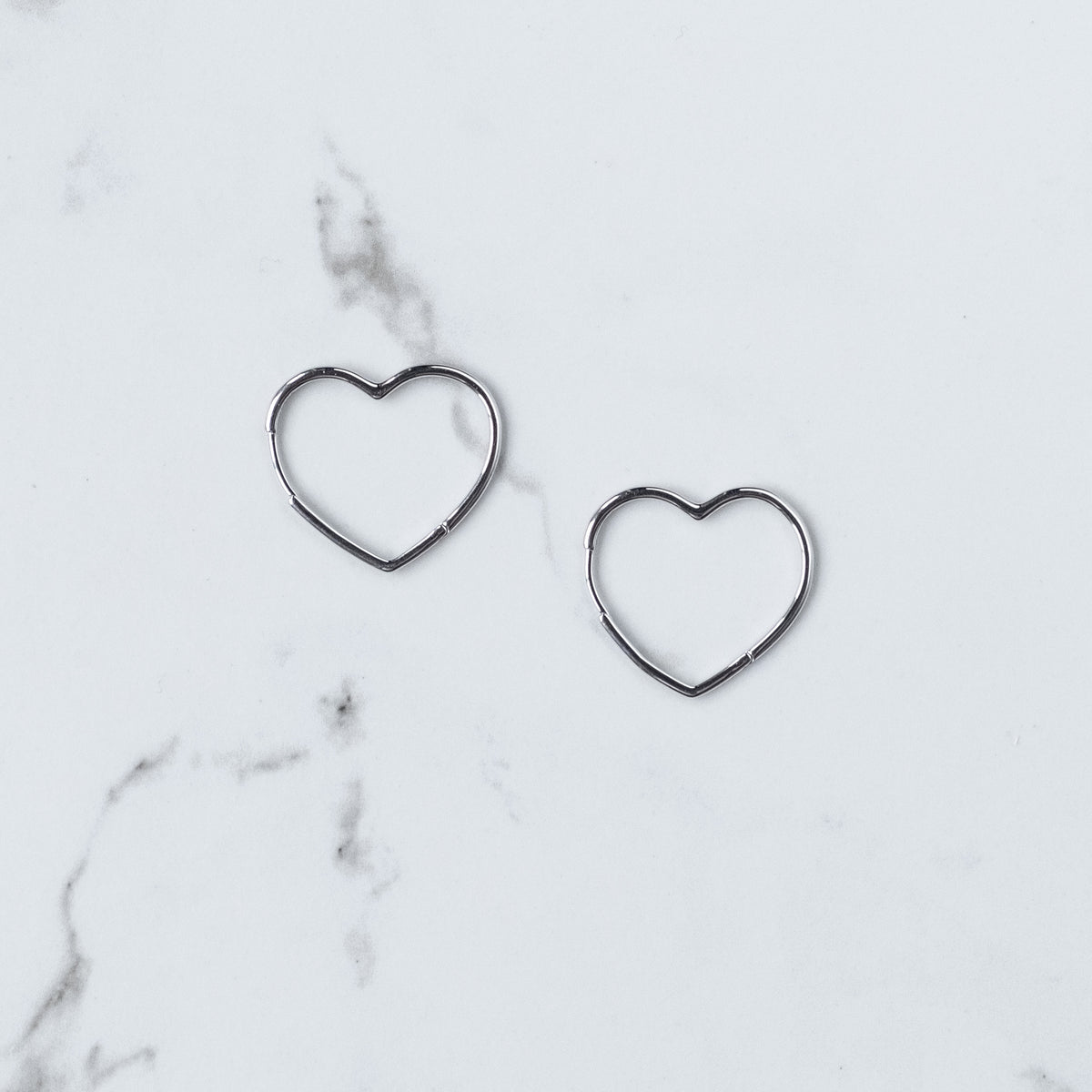 Aros Corazones Grandes