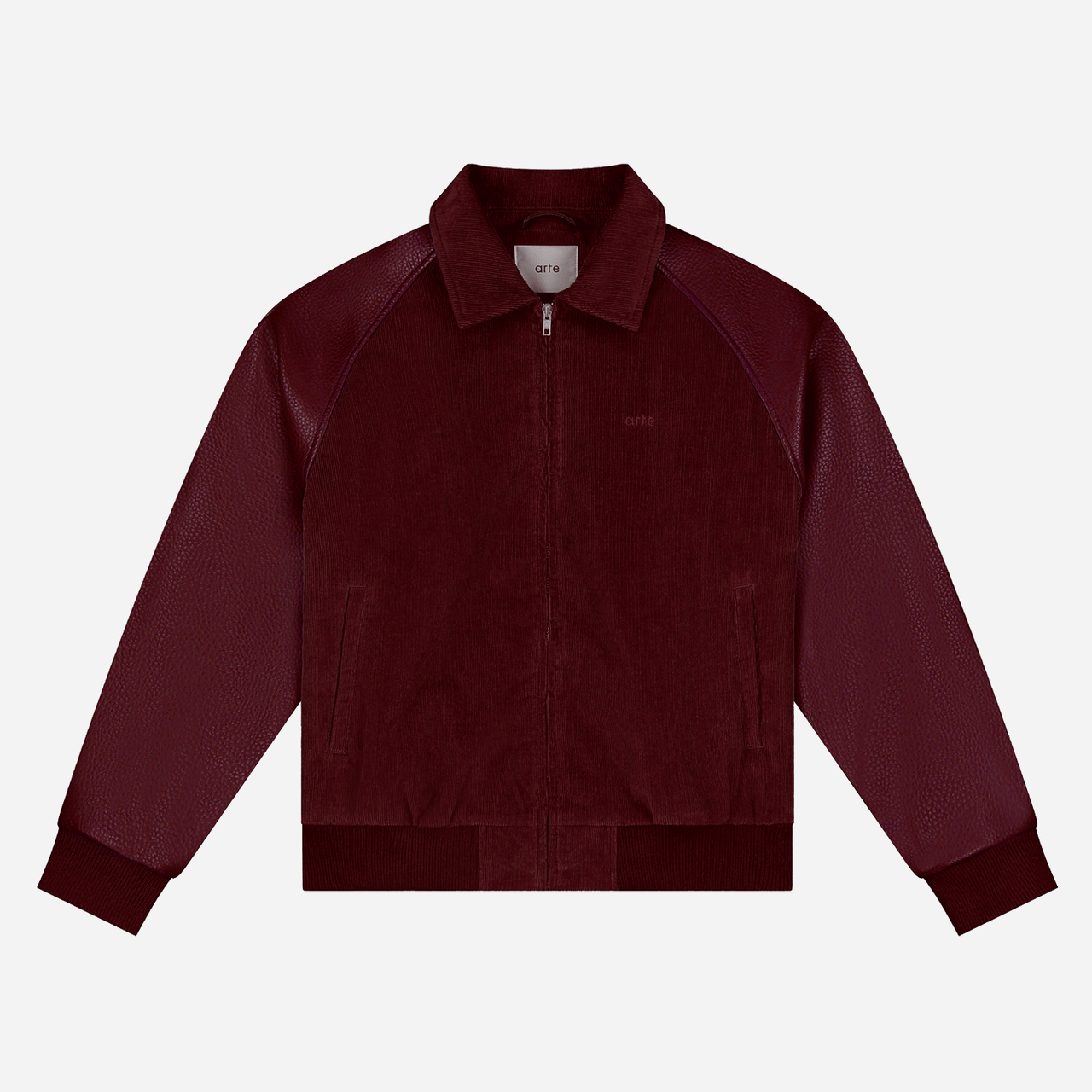 Arte Varsity Jacket - Bordeaux