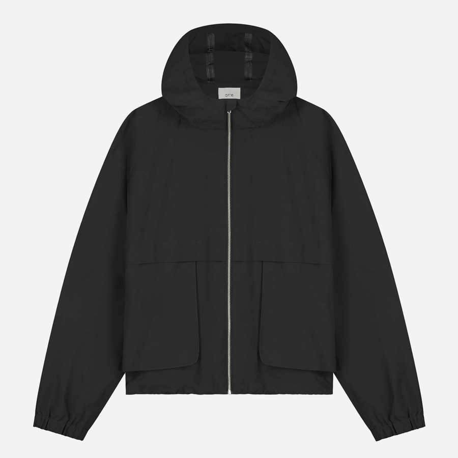 Arte Bird Logo Anorak - Black secondary