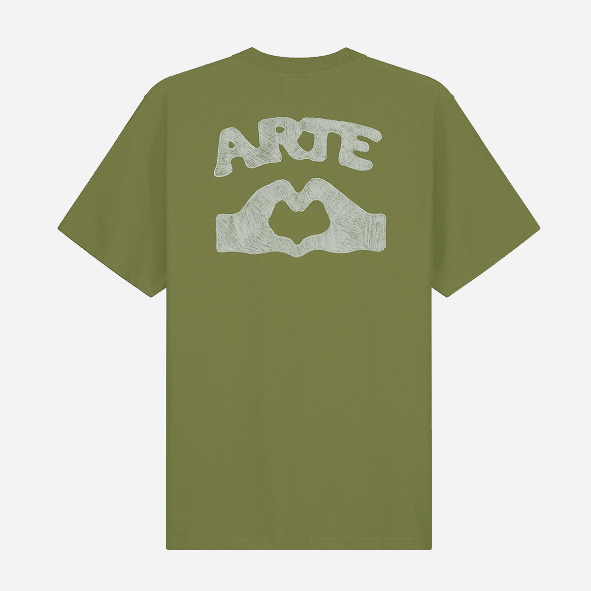 Arte Diels Scribble T-Shirt - Green - S